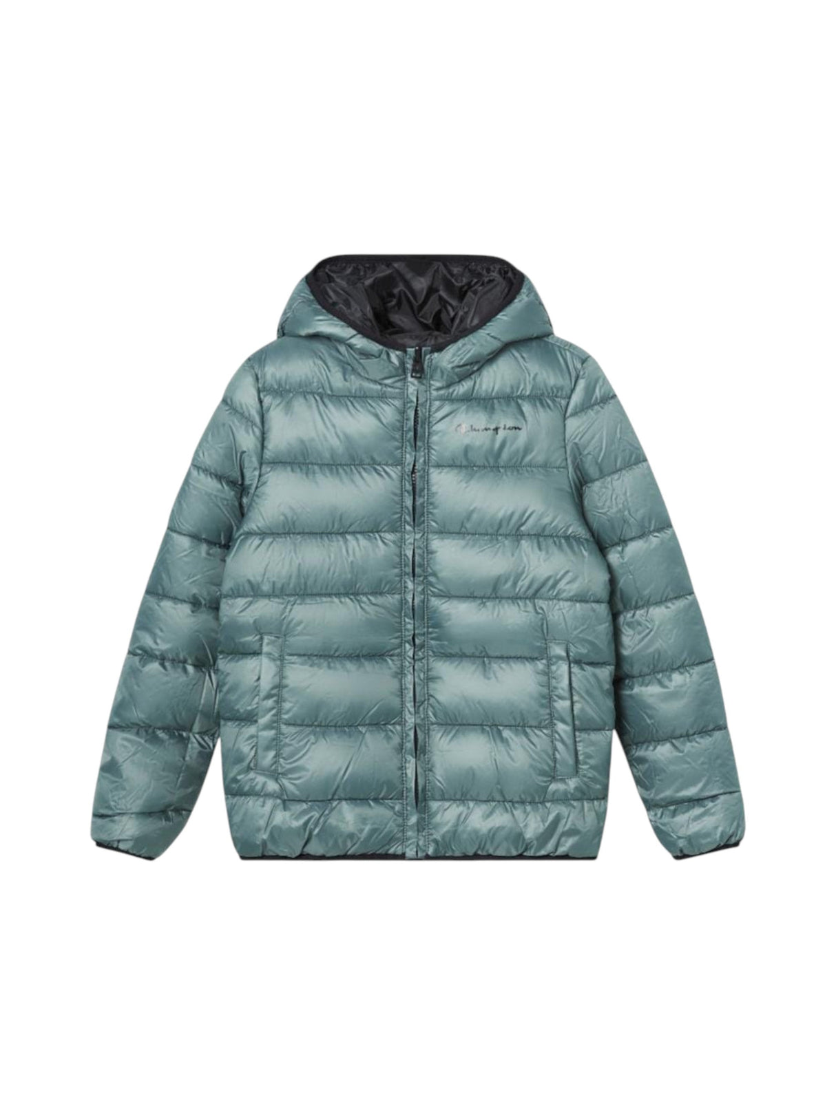 Image for Kids Boy's Quilted Jacket,Grey