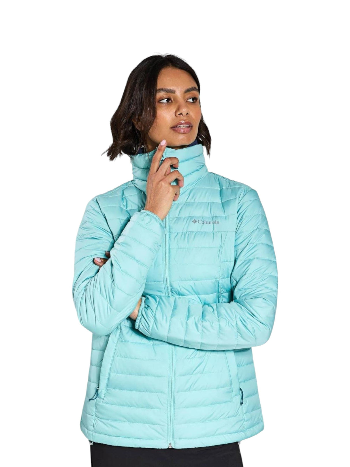 Image for Women's Quilted Jacket,Turquoise