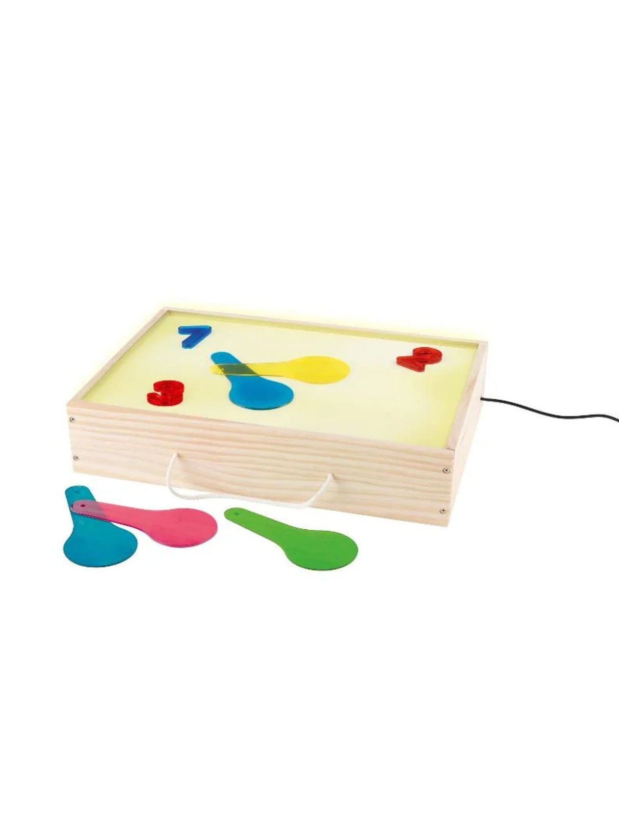 Image for Wooden Montessori Light Box