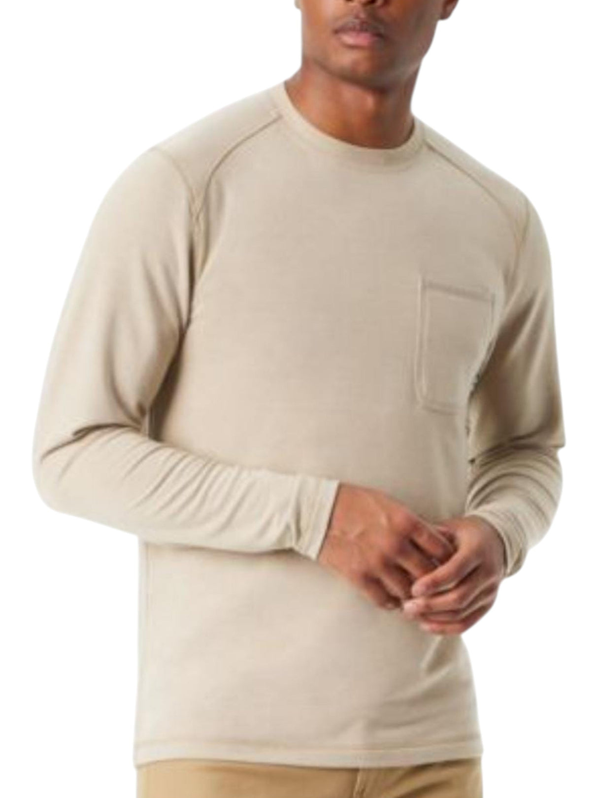 Image for Men's Plain Top,Beige