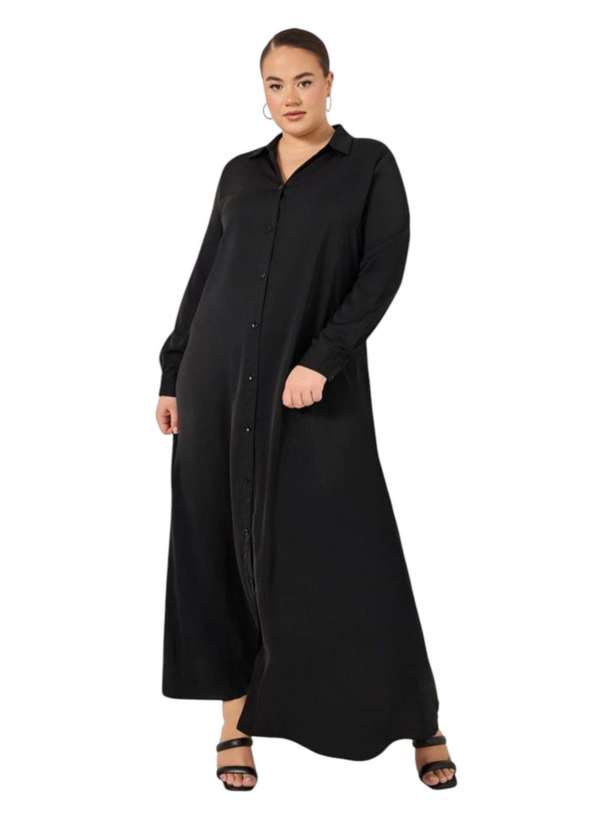 Image for Women's Plain Dress,Black