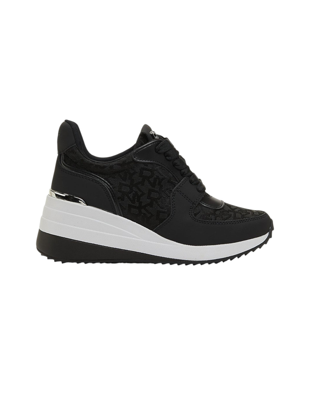 Image for Women's Printed High Casual Shoes,Black