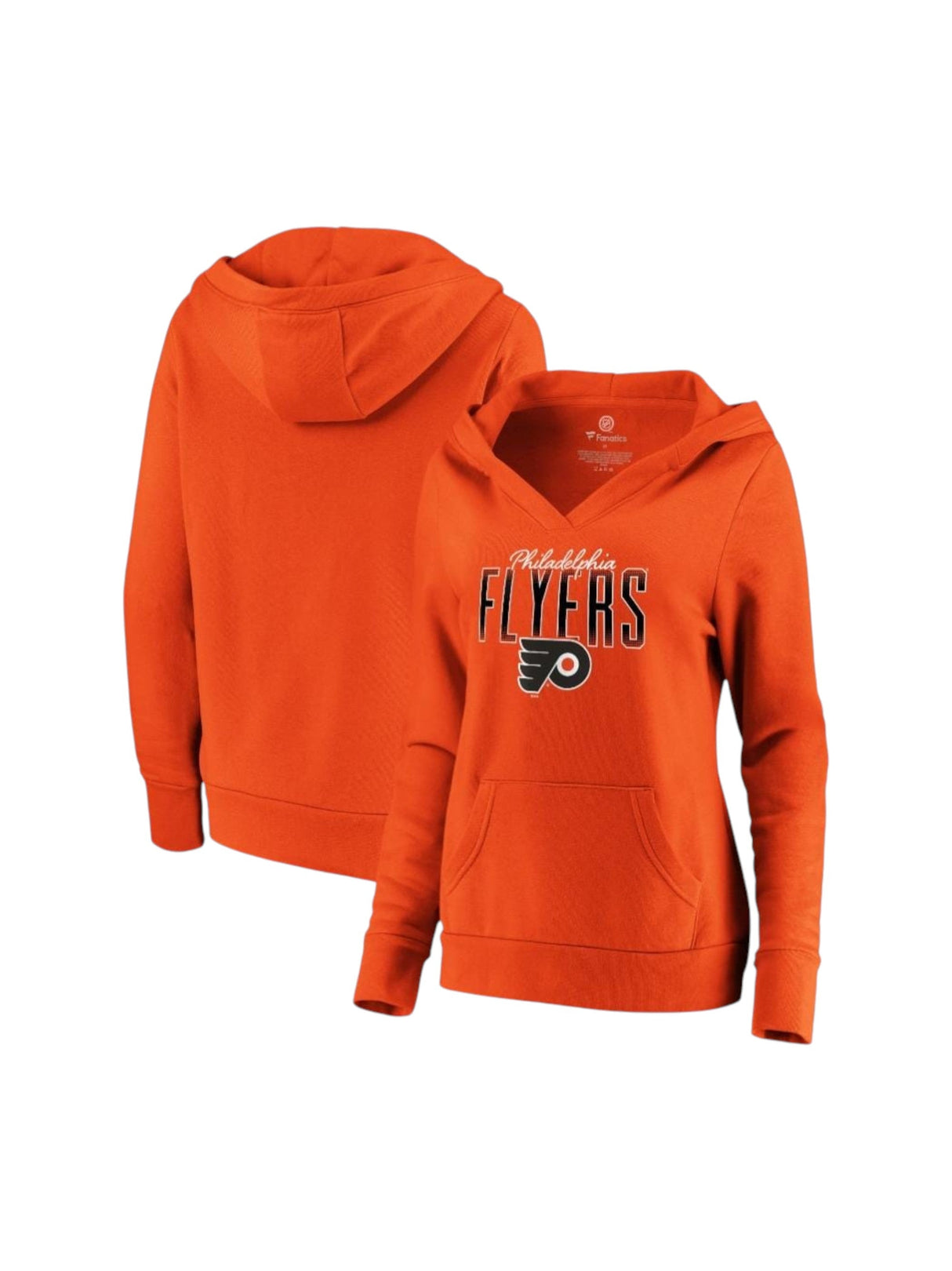 Image for Kid's Gril's Brand Logo Printed Hoodie,Orange