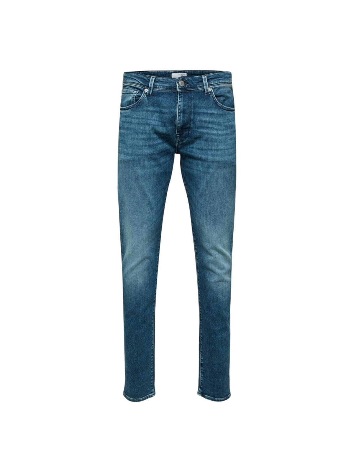 Image for Men's Washed Jeans,Blue