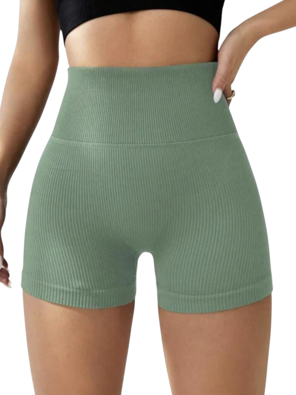 Image for Women's Ribbed Short,Green