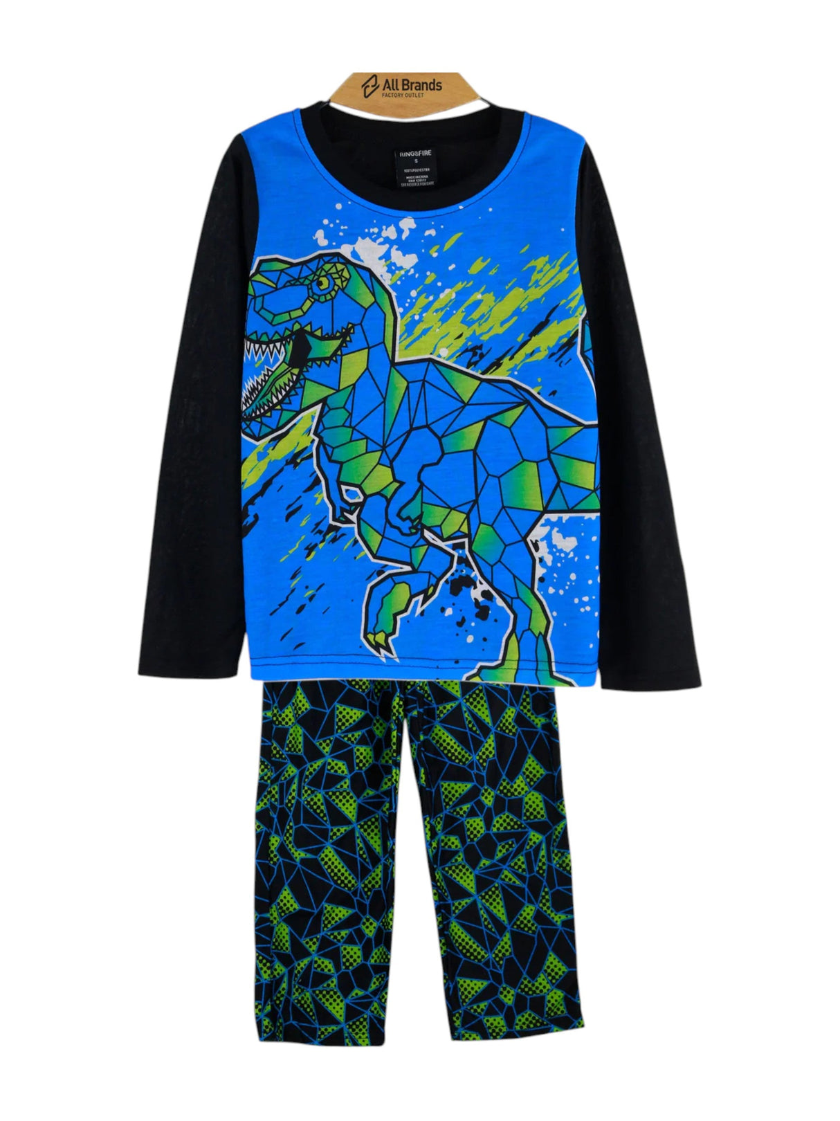 Image for Kids Boy's Printed Pajama Set,Blue