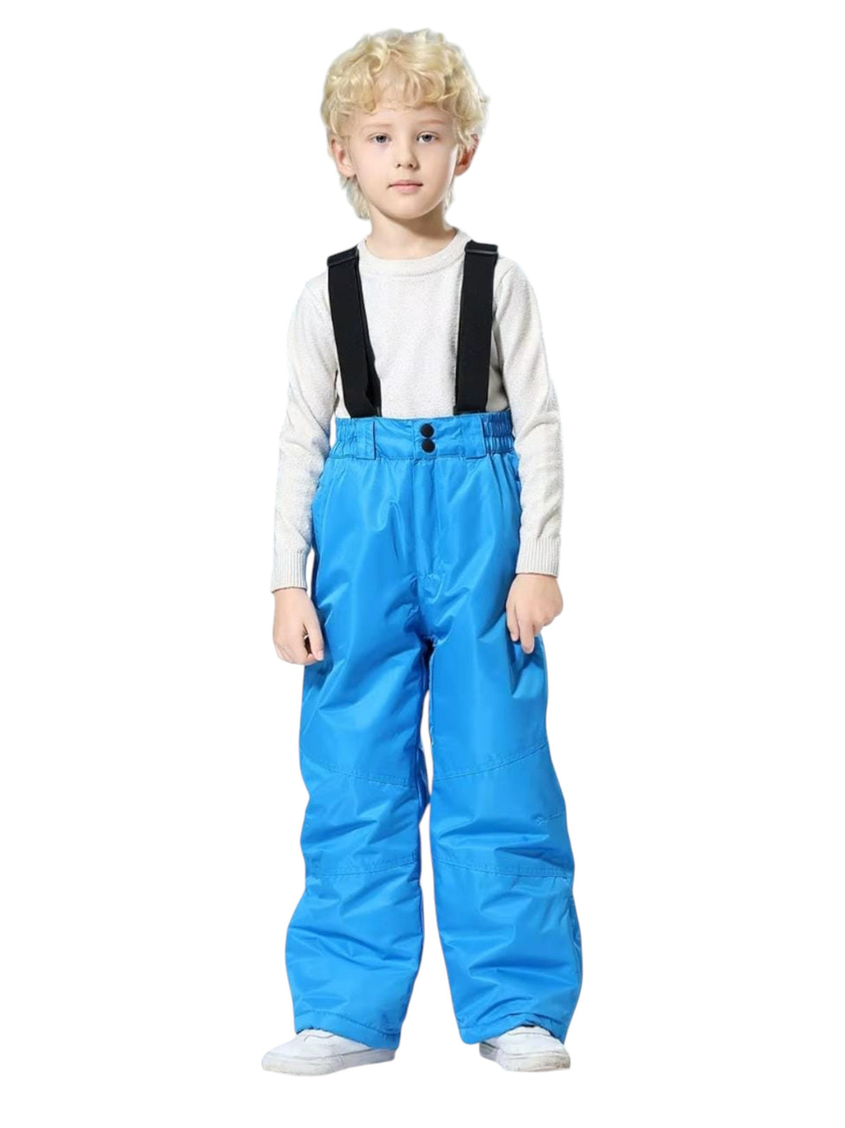 Image for Kids Boy's Quilted Snow Jumpsuit,Blue