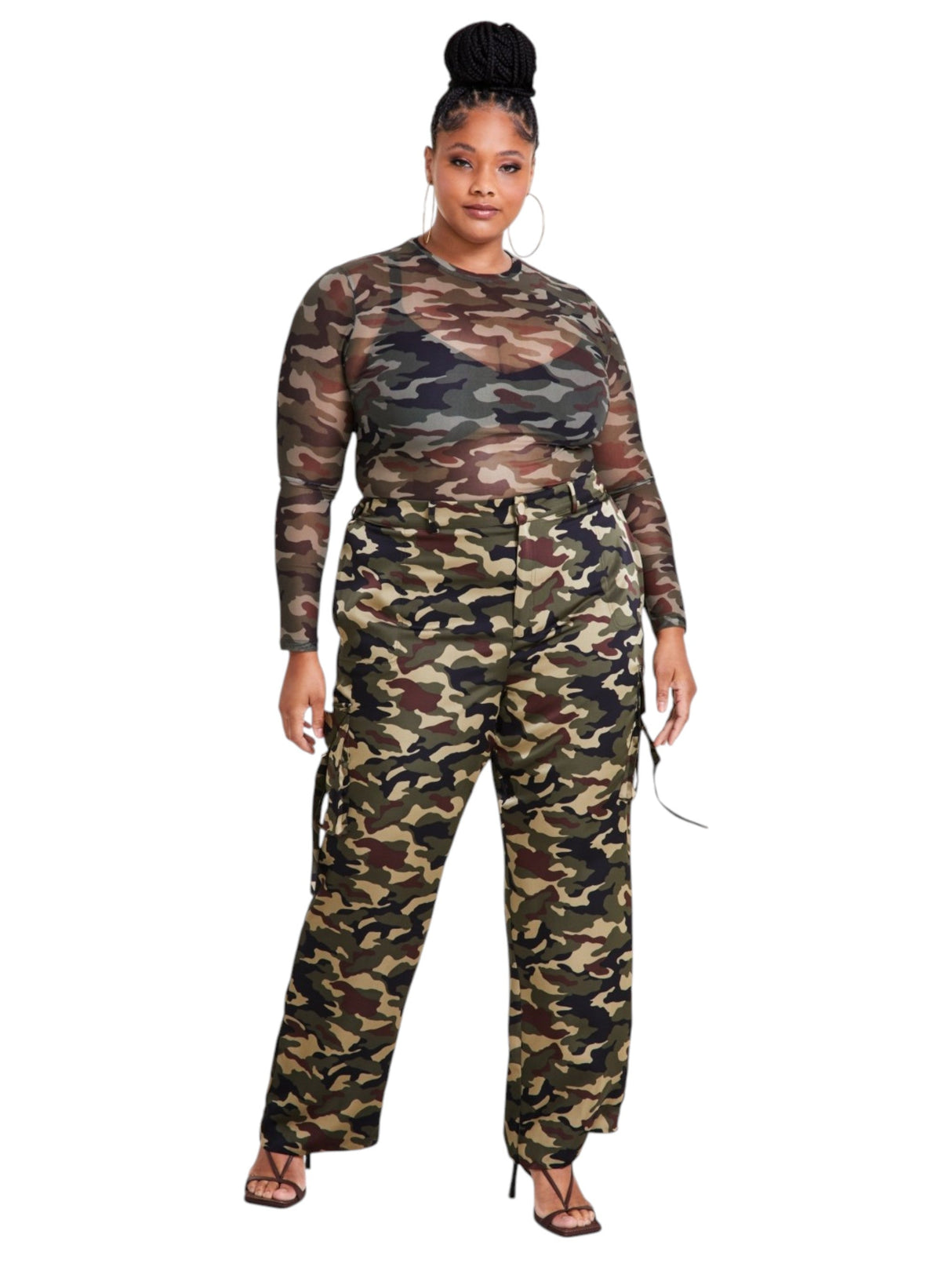 Image for Women's Printed Pant,Olive
