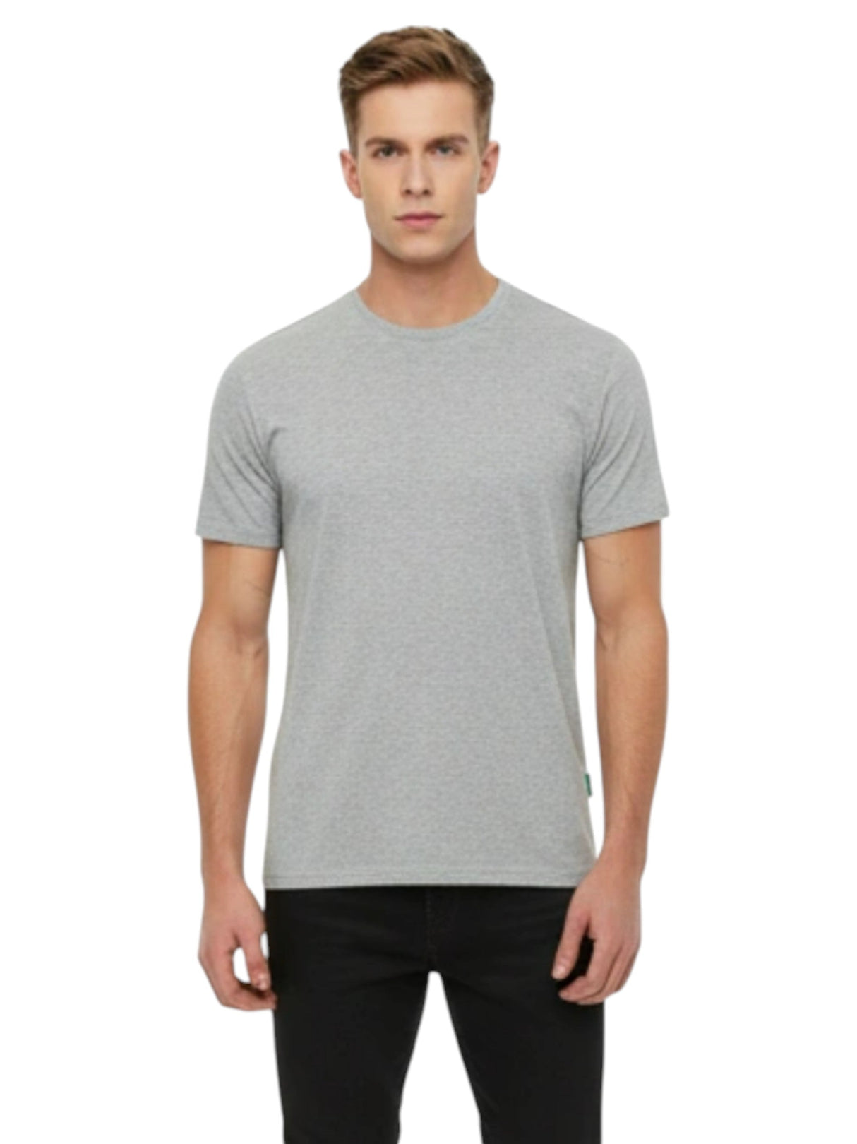 Image for Men's Plain Top,Grey