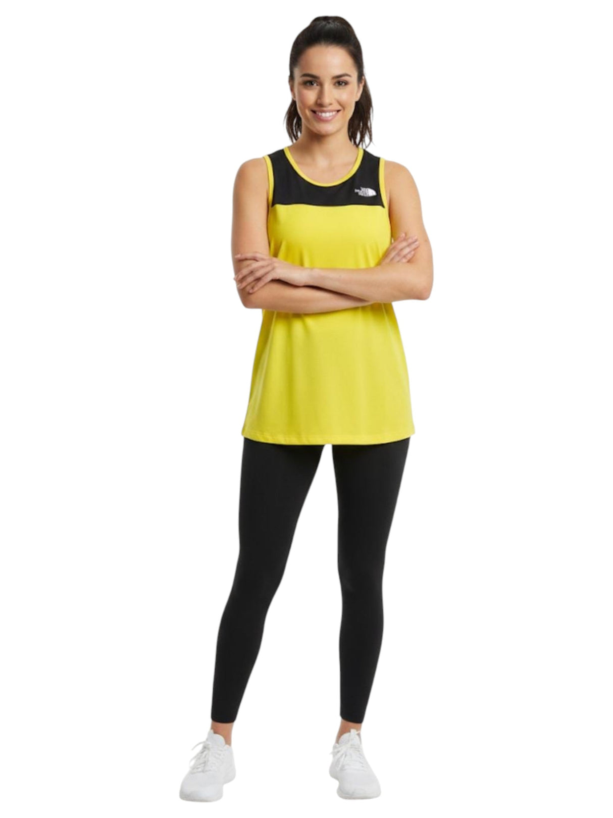 Image for Women's Colorblocked Sport Top,Yellow