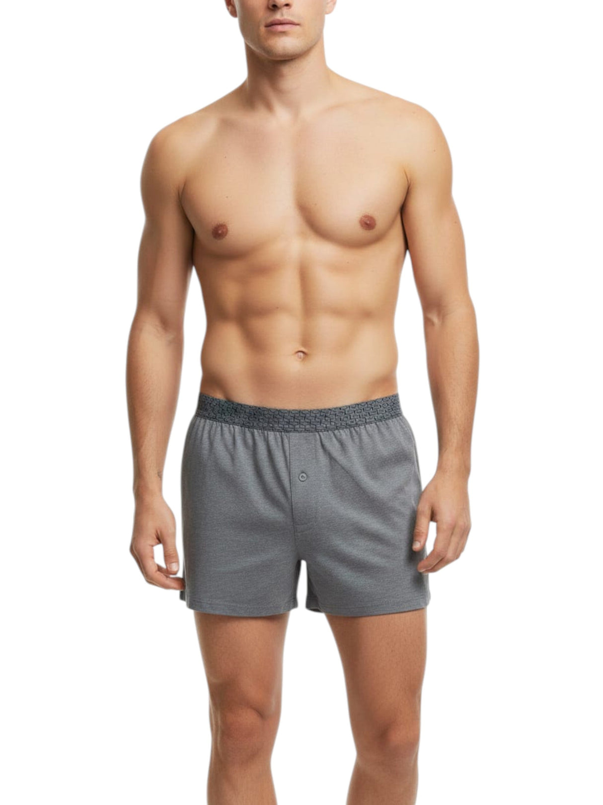 Image for Men's Plain Boxer,Grey
