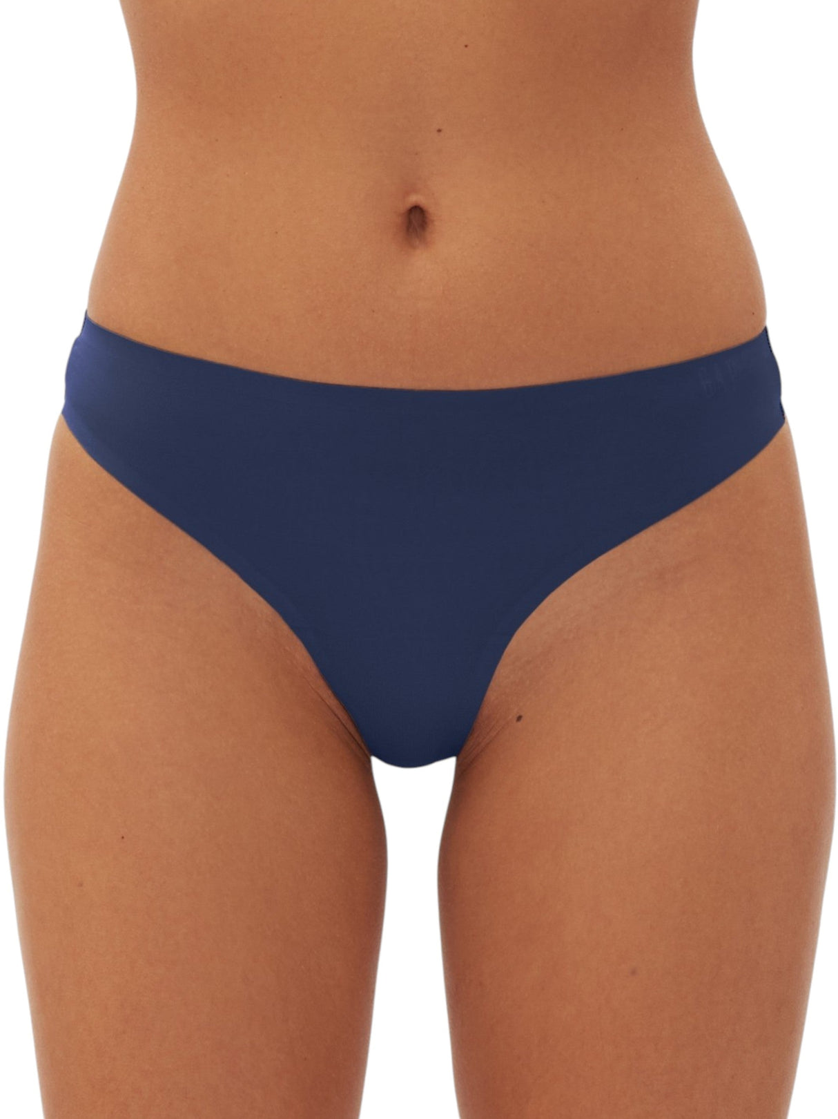 Image for Women's Plain Thongs,Navy