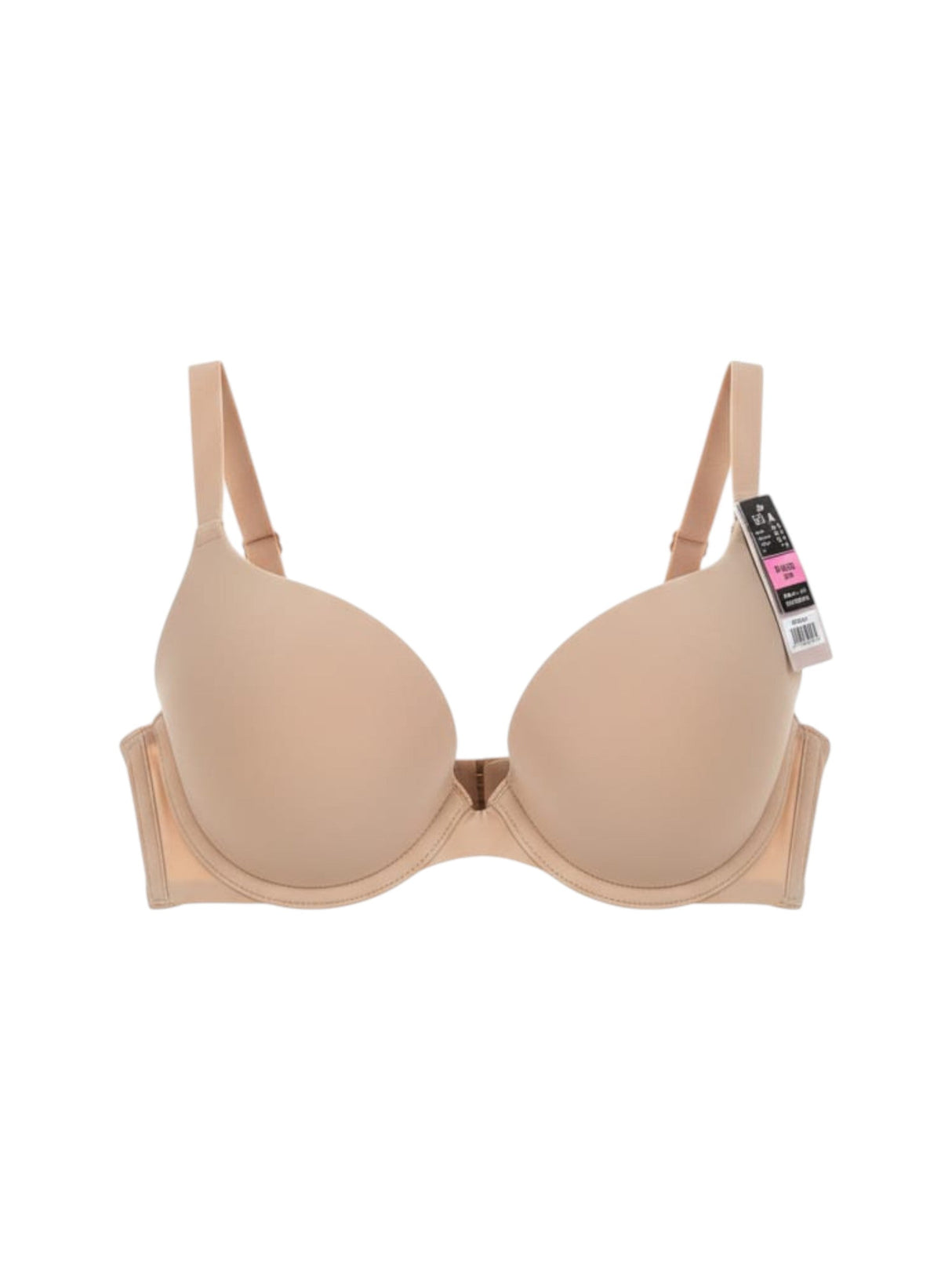 Image for Women's Plain Solid Bra,Light Beige