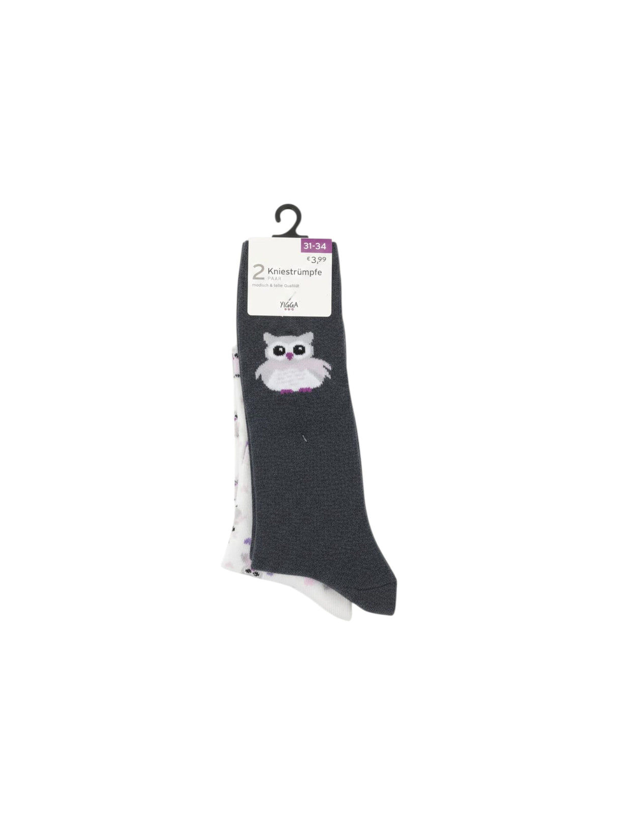 Image for Kids Girl�s Knitted Socks Set 2Pieces,White/Navy