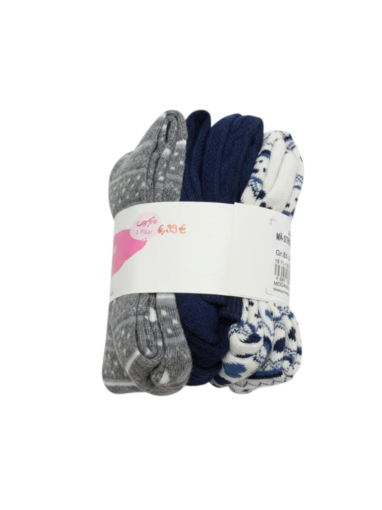 Image for Kids Girl's Knitted Tights Set 3Pieces,Multi