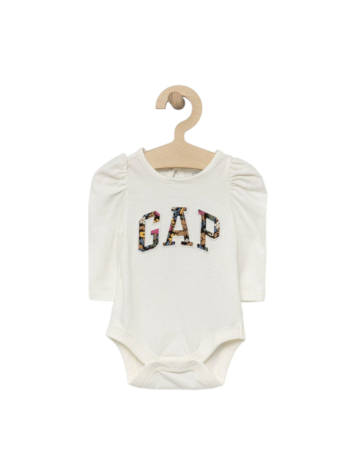 Image for Kids Girl's Brand Logo Printed Bodysuit,White
