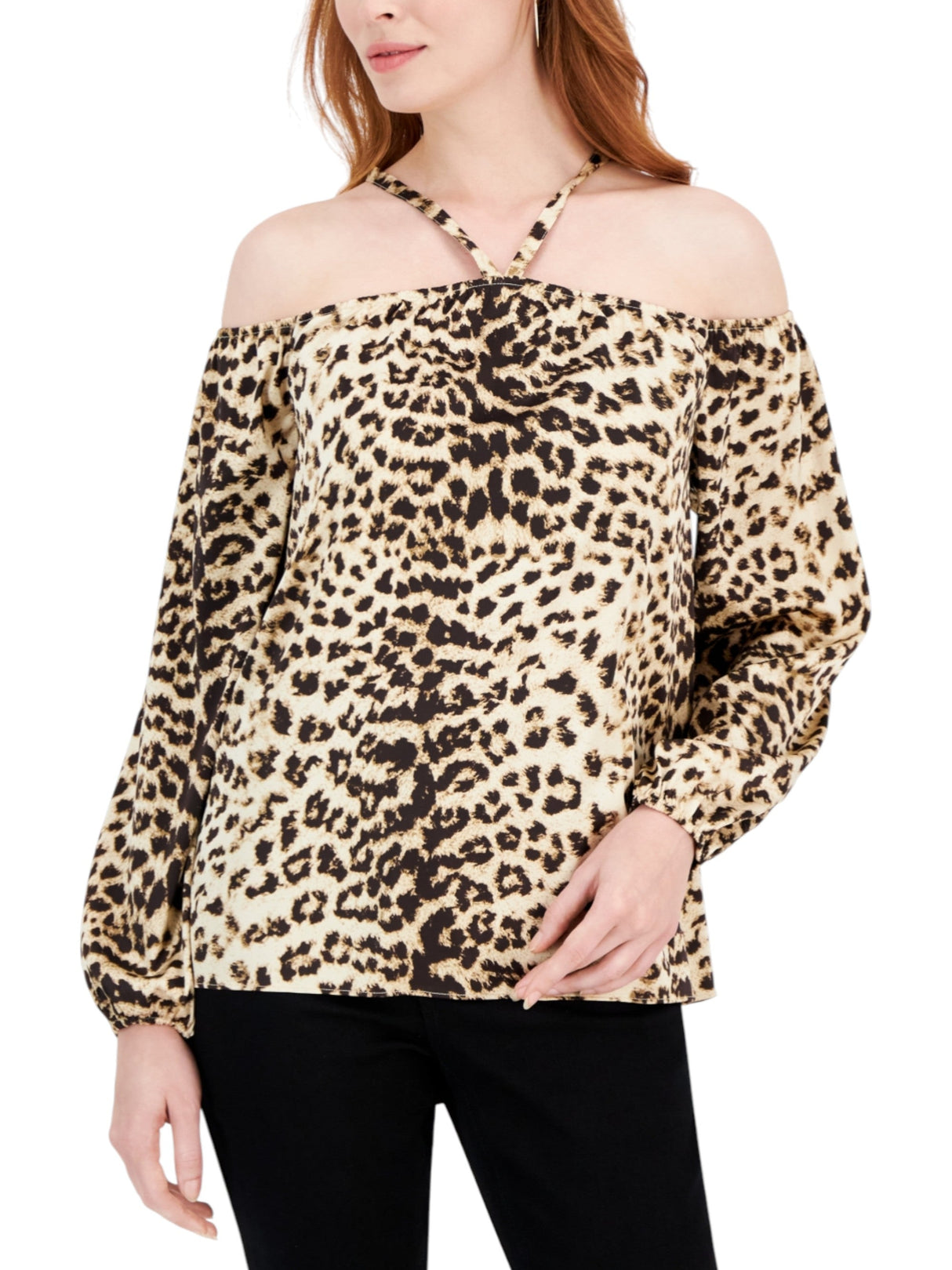 Image for Women's Animal Printed Top,Tiger