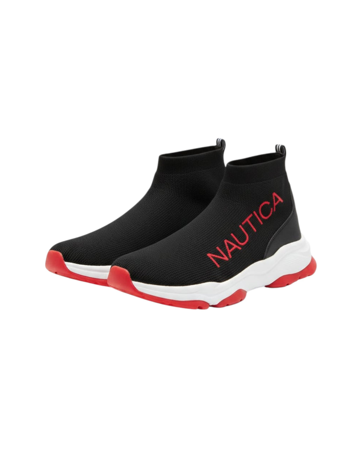 Image for Men's Brand Logo Printed High Top Shoes,Black