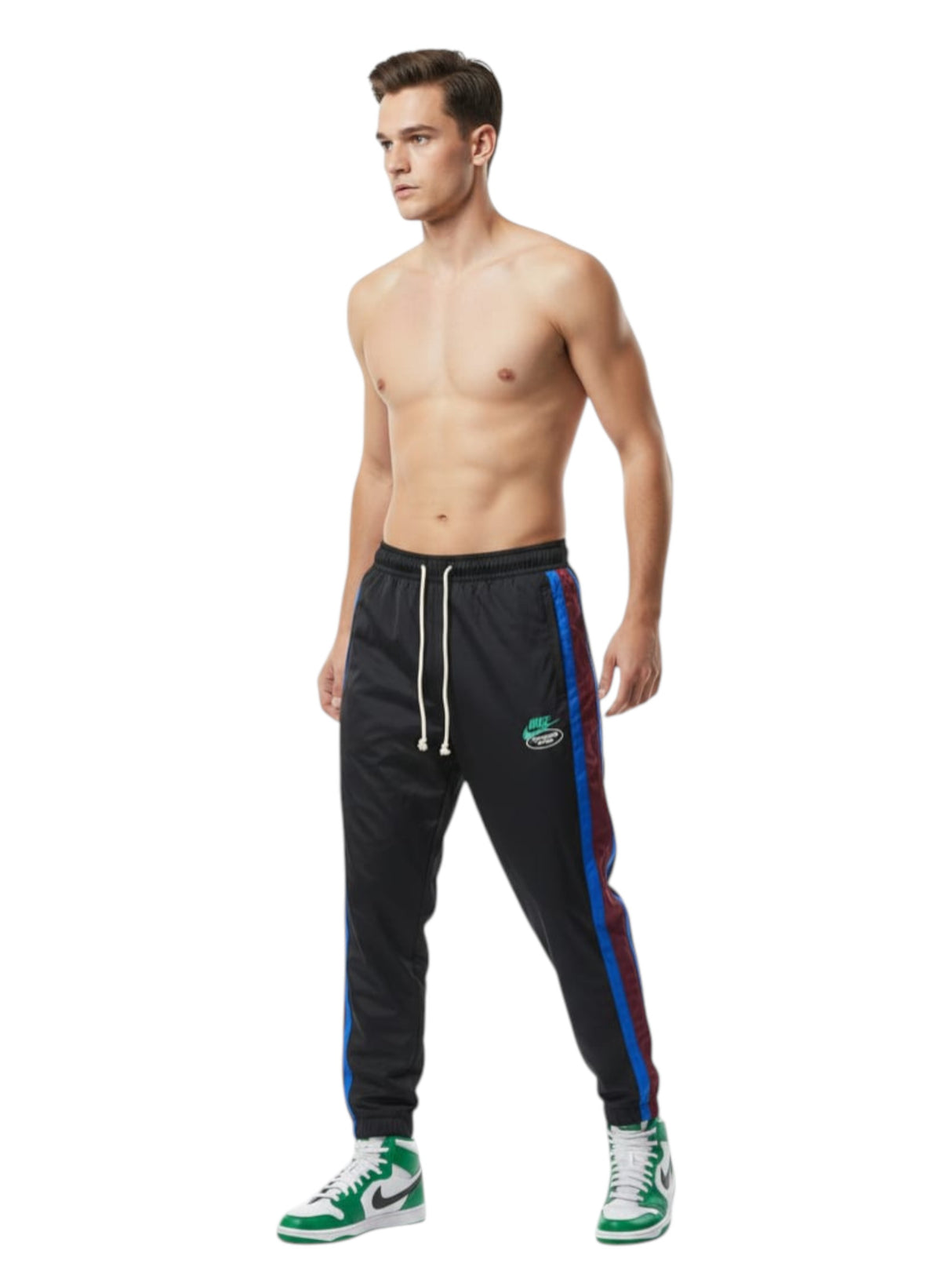 Image for Men's Striped Pant,Black