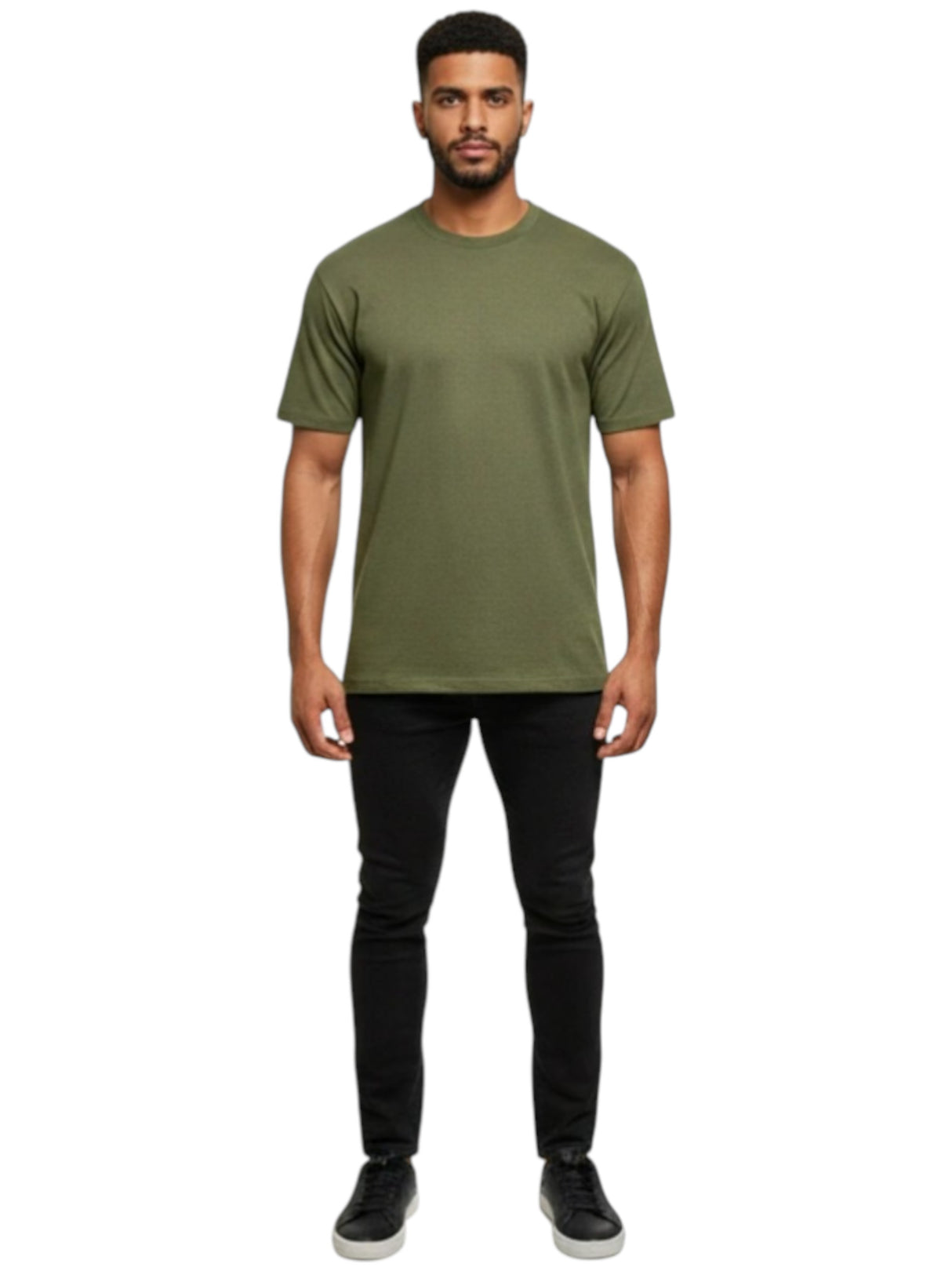 Image for Men's Plain Top,Olive
