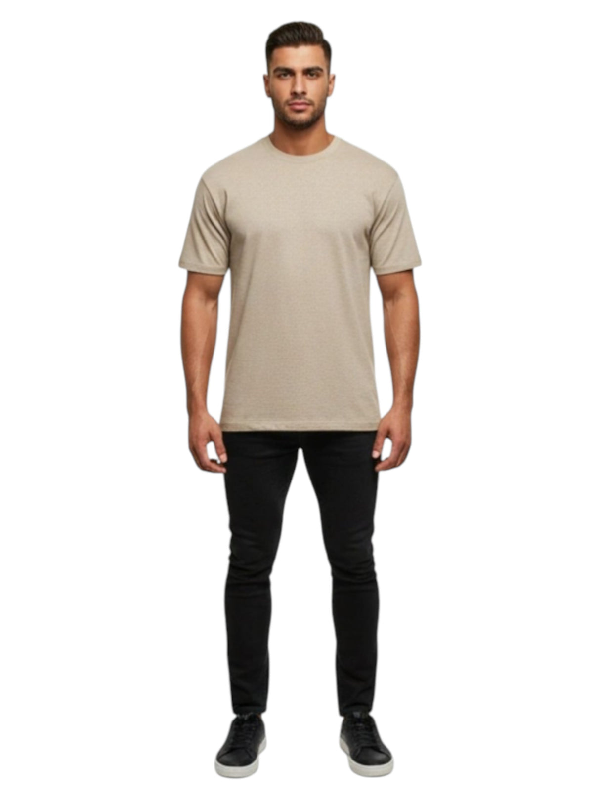Image for Men's Heather Top,Beige