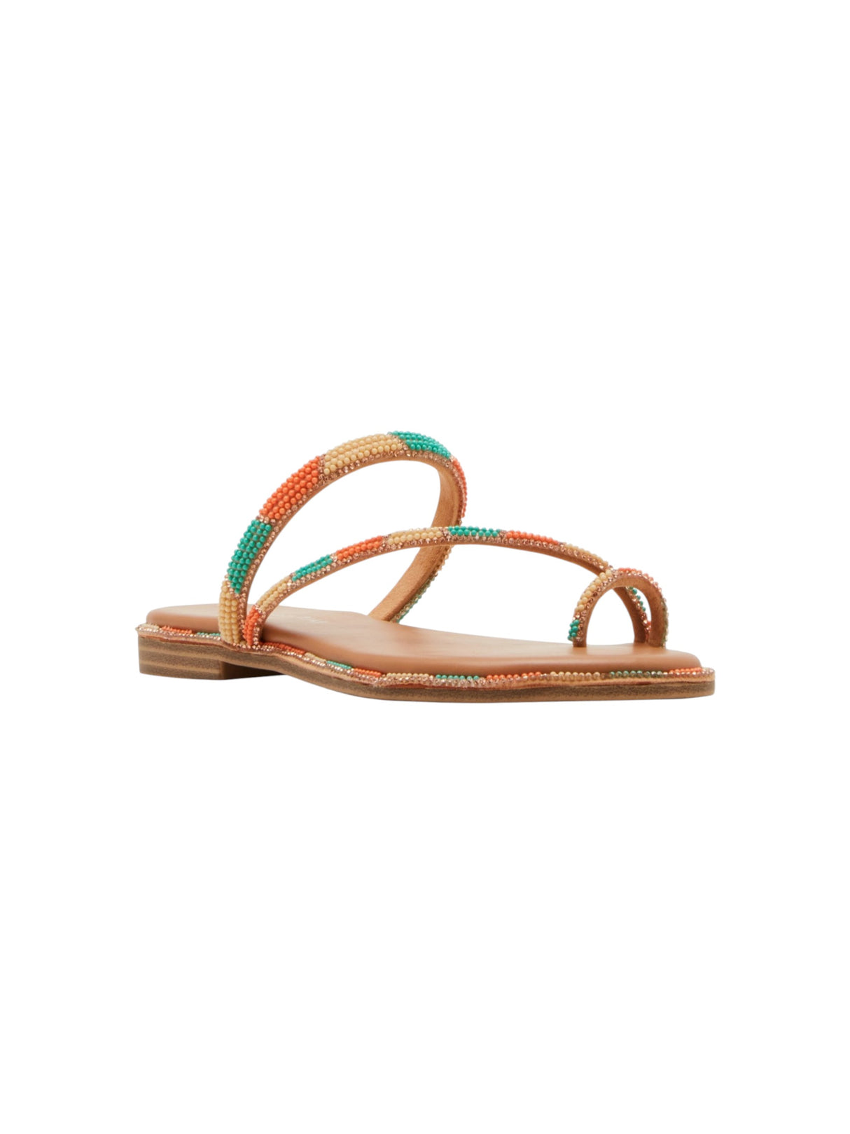 Image for Women's Beaded Straps Sandals,Multi