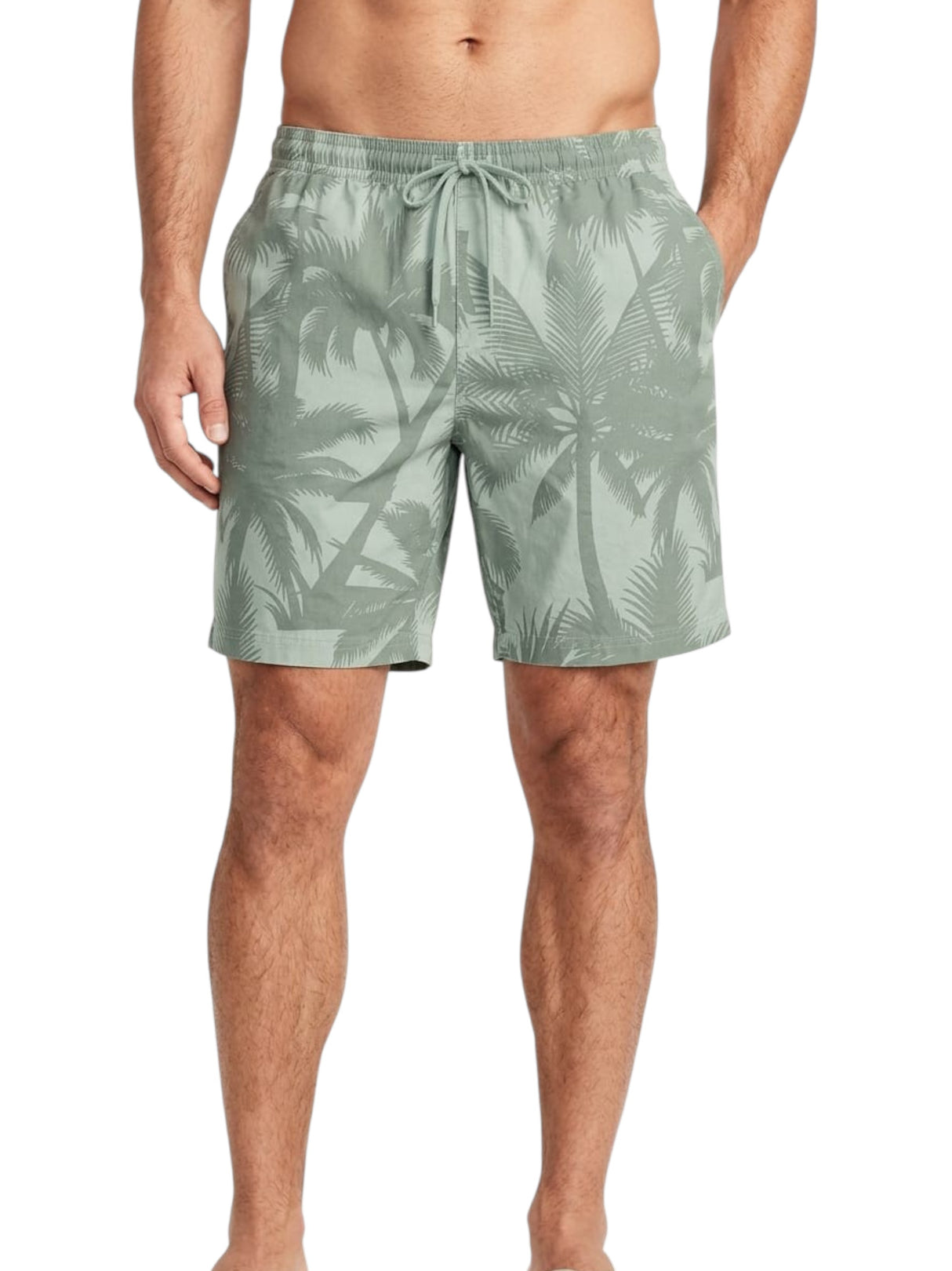 Image for Men's Printed Short,Light Olive