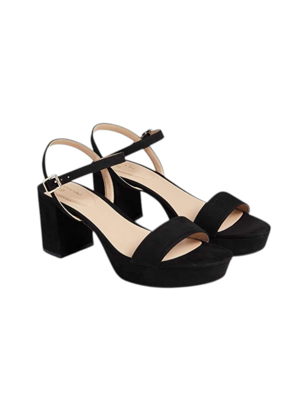 Image for Women's Plain Heels Shoes,Black