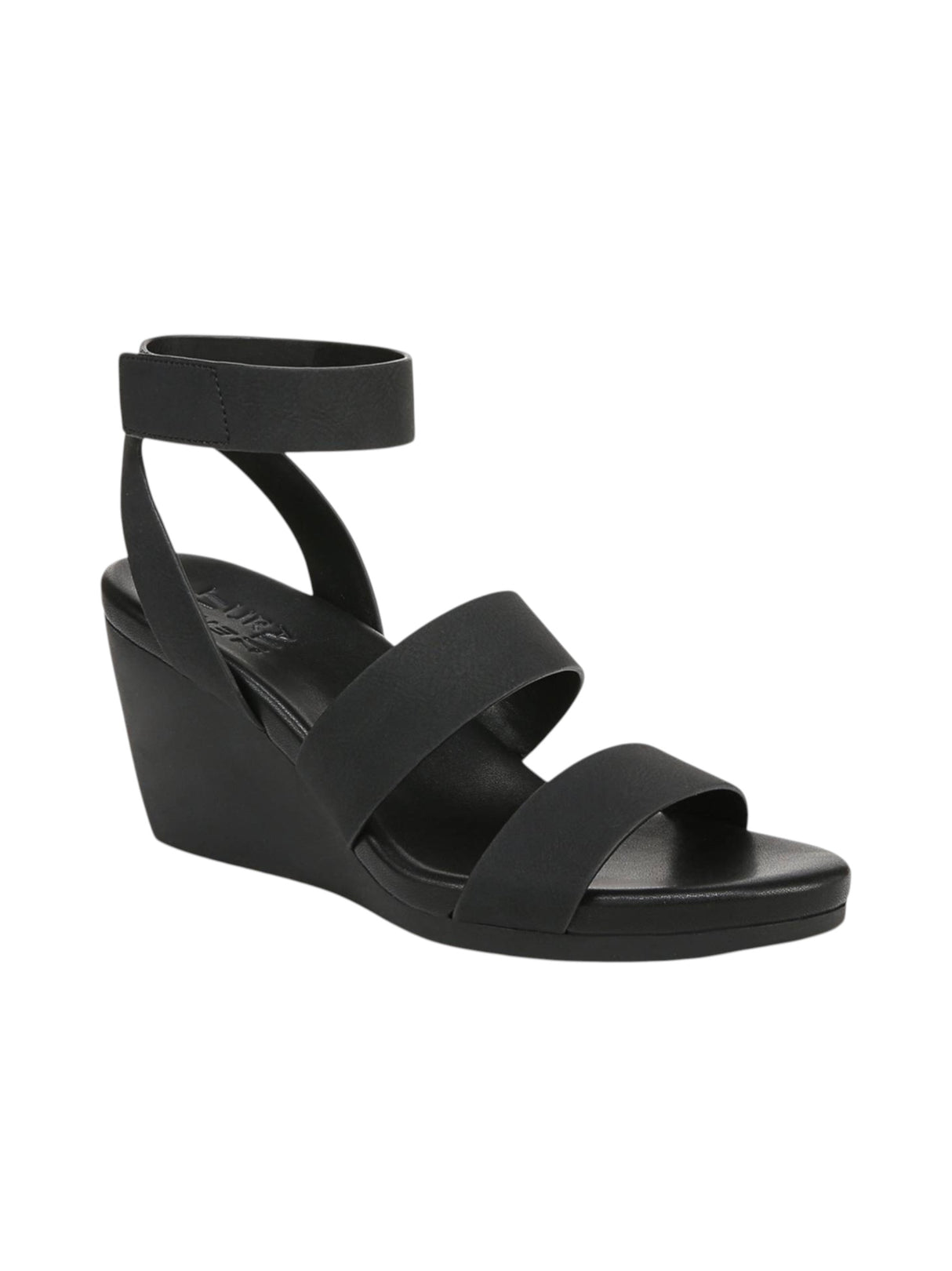 Image for Women's Ribbed High Heels Shoes,Black