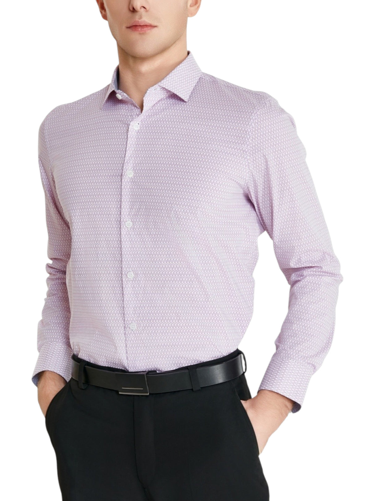 Image for Men's Printed Dress Shirt,Multi