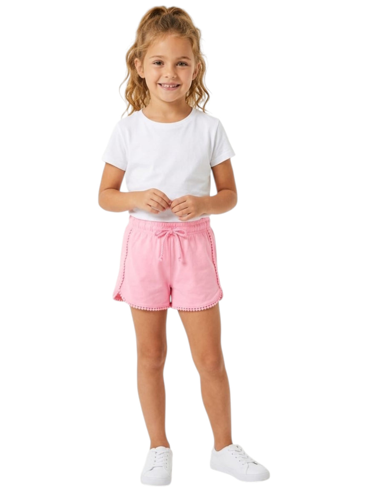 Image for Kids Girl's Plain Short,Pink