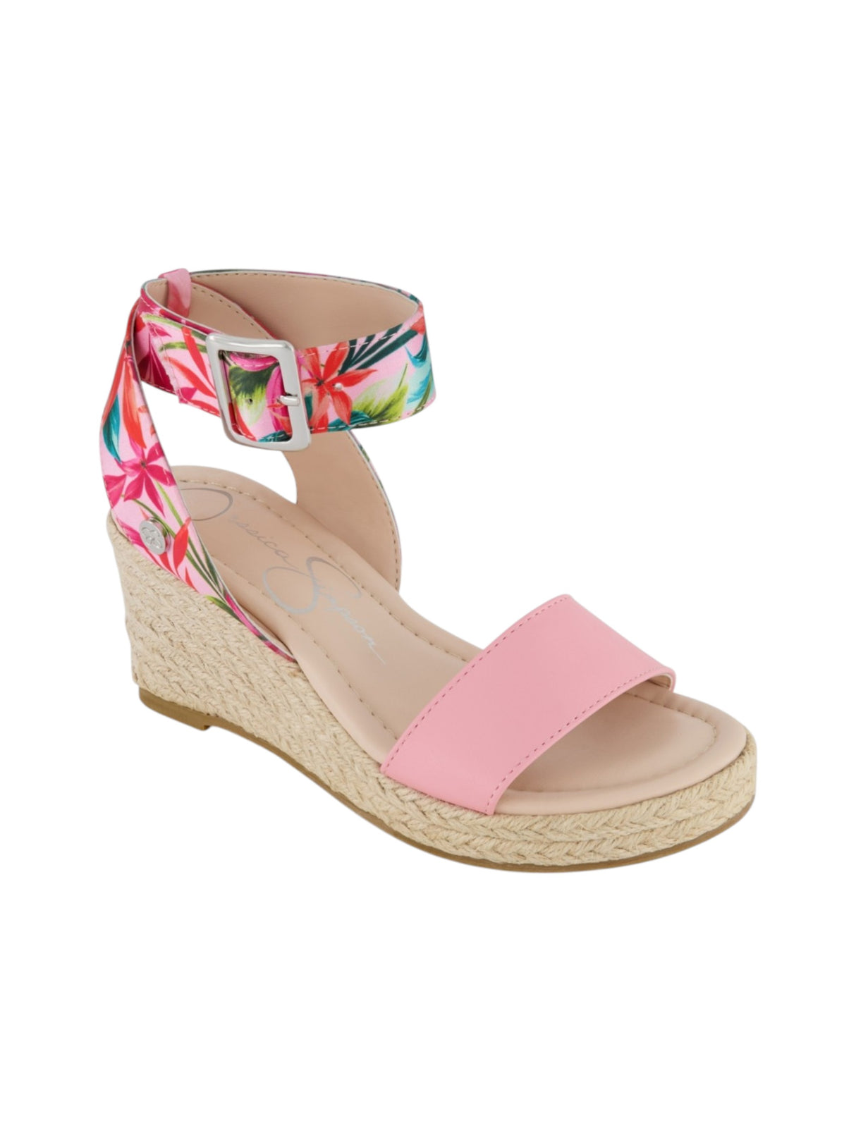 Image for Kids Girl's Printed Heeled Shoes,Pink