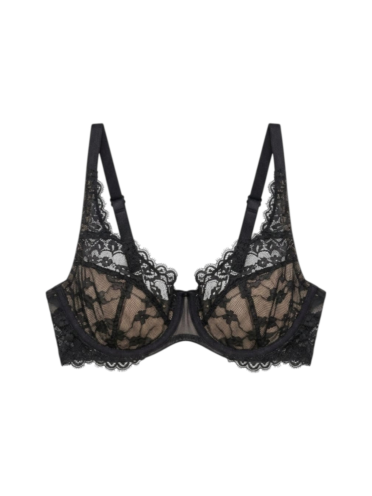 Image for Women's Lace Bra,Black
