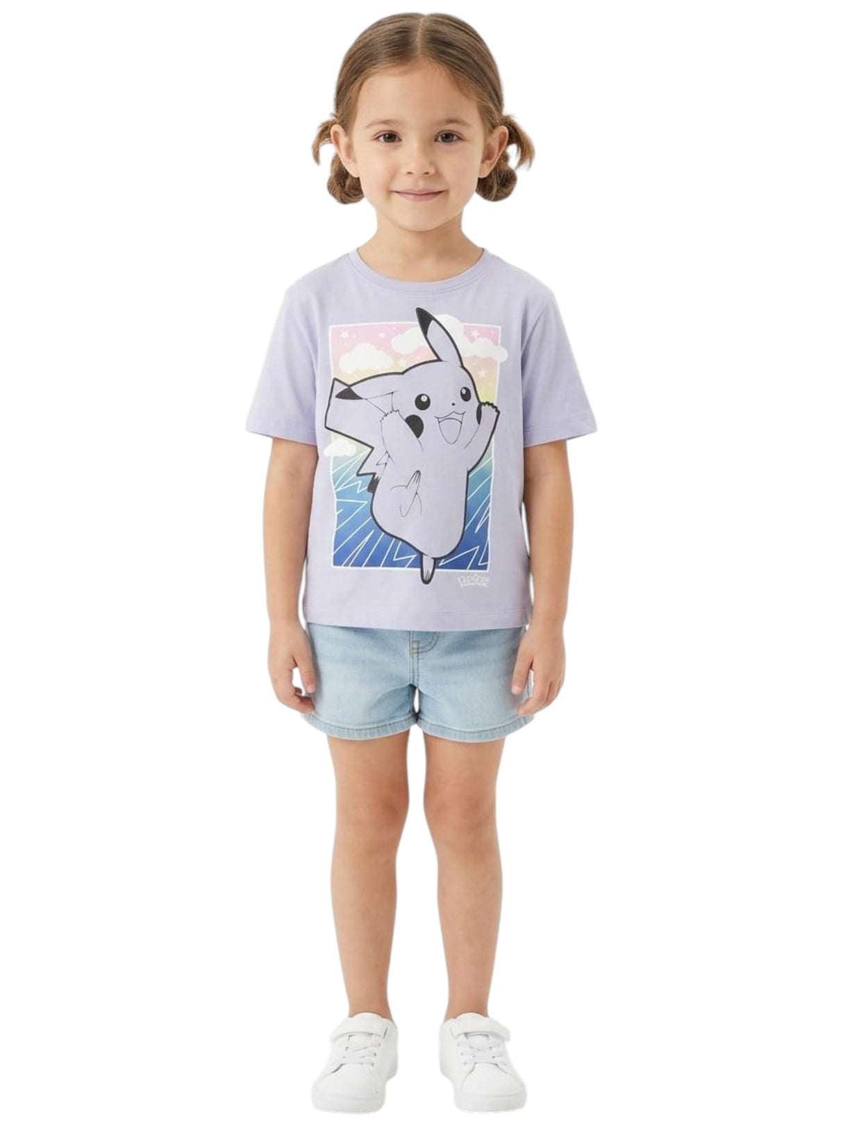 Image for Kids Girl's Printed Top,Dusty Purple