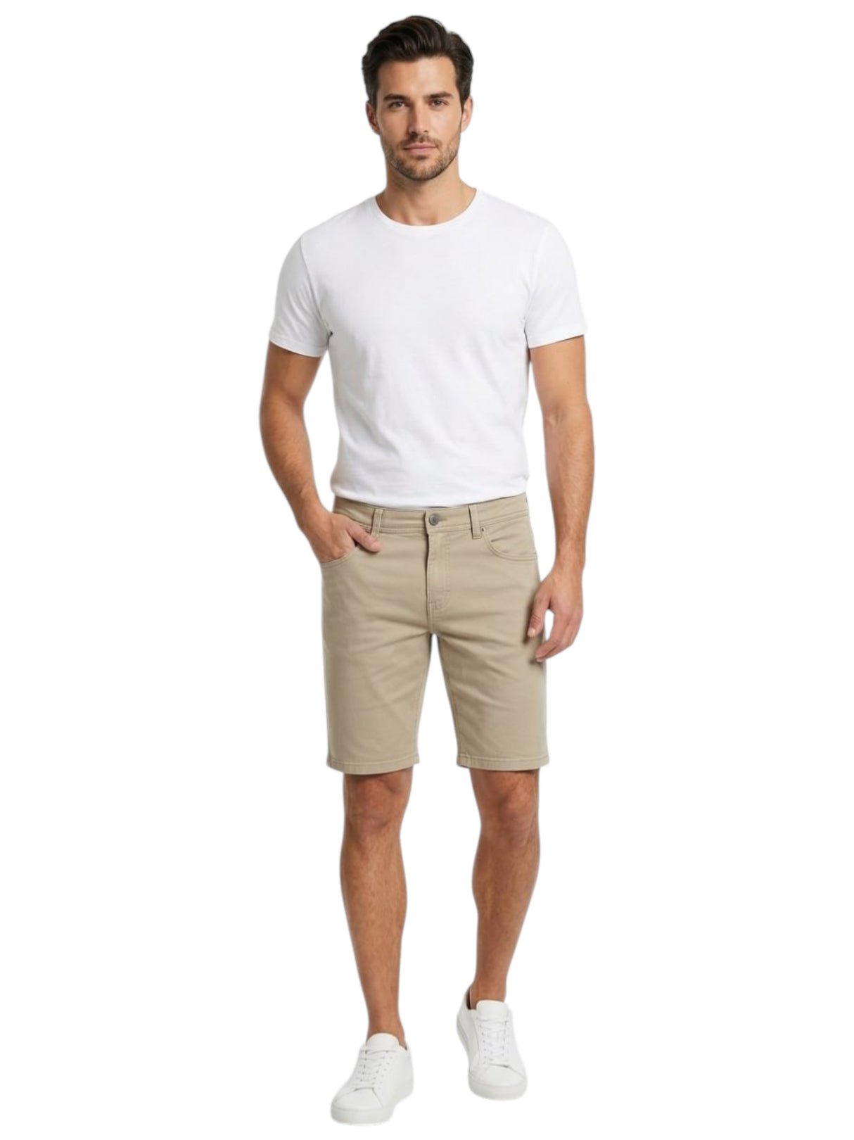 Image for Men's Plain Short,Beige