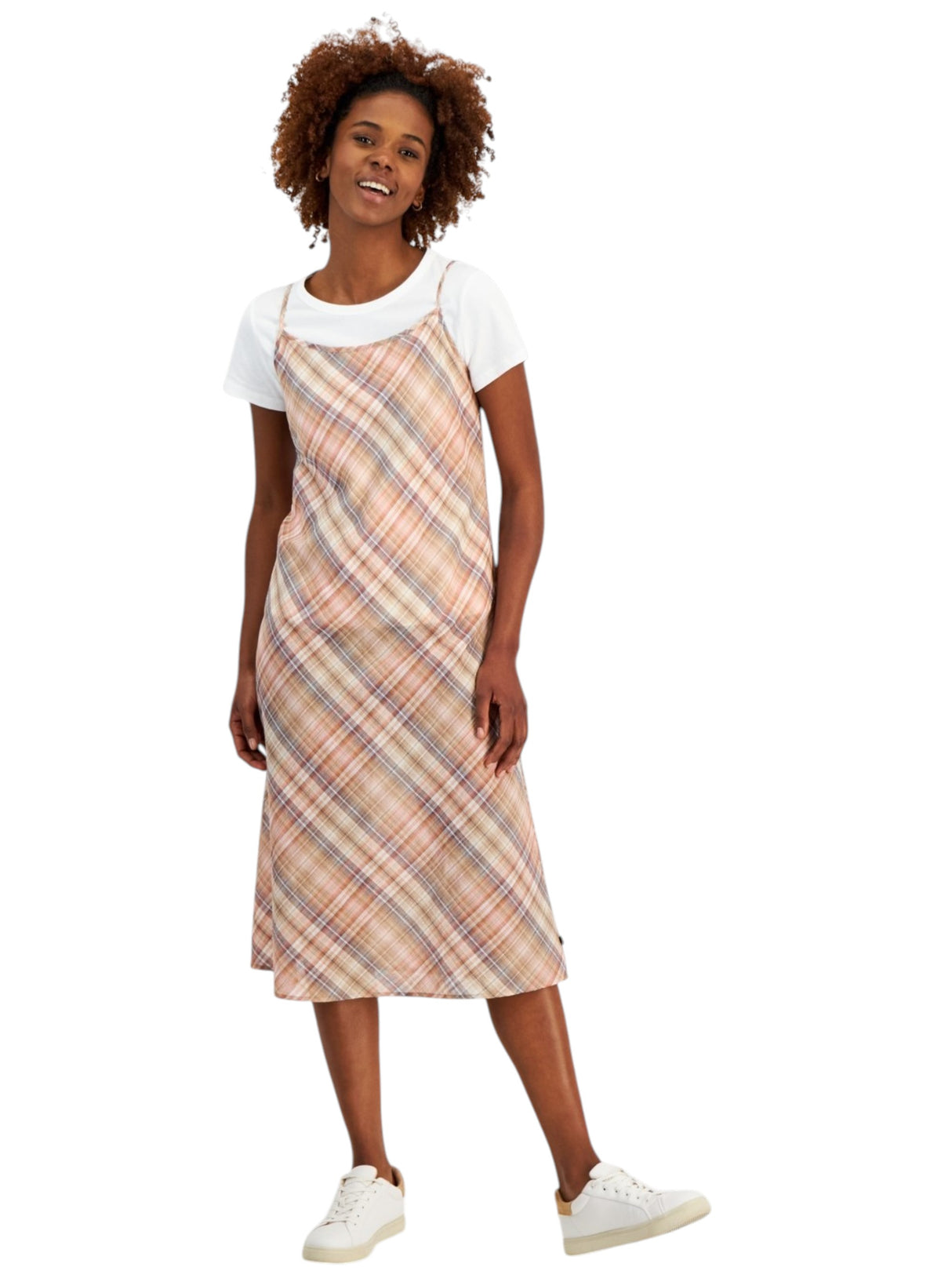 Image for Women's Plaid Dress,Multi
