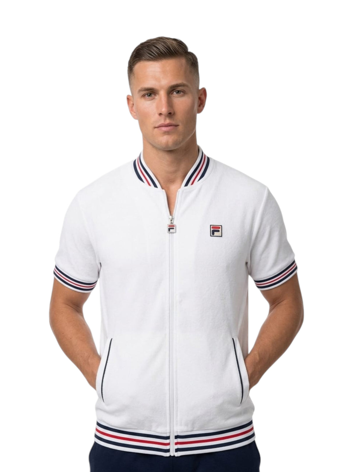 Image for Men's Plain Top,White