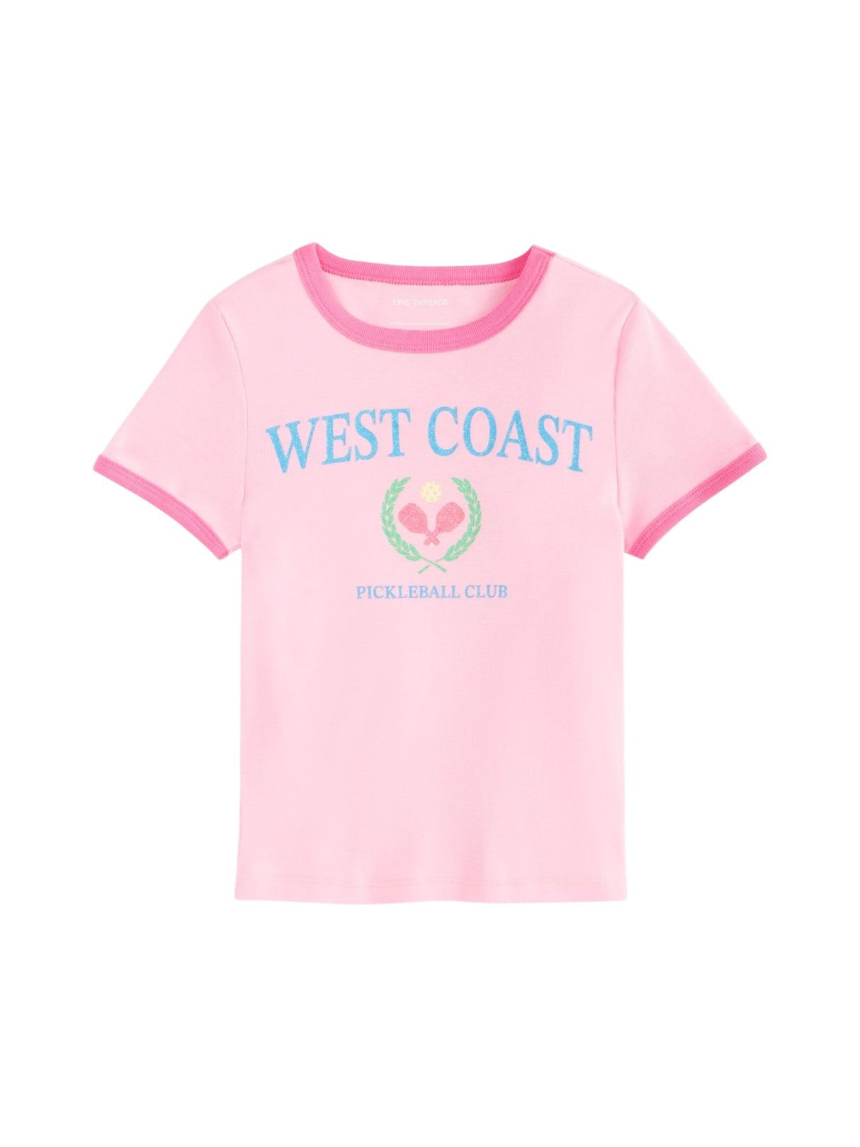 Image for Kids Girl's Printed Top,Pink
