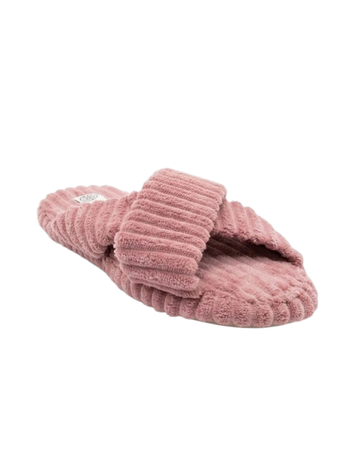 Image for Women's Faux Fur Slippers,Dusty Rose
