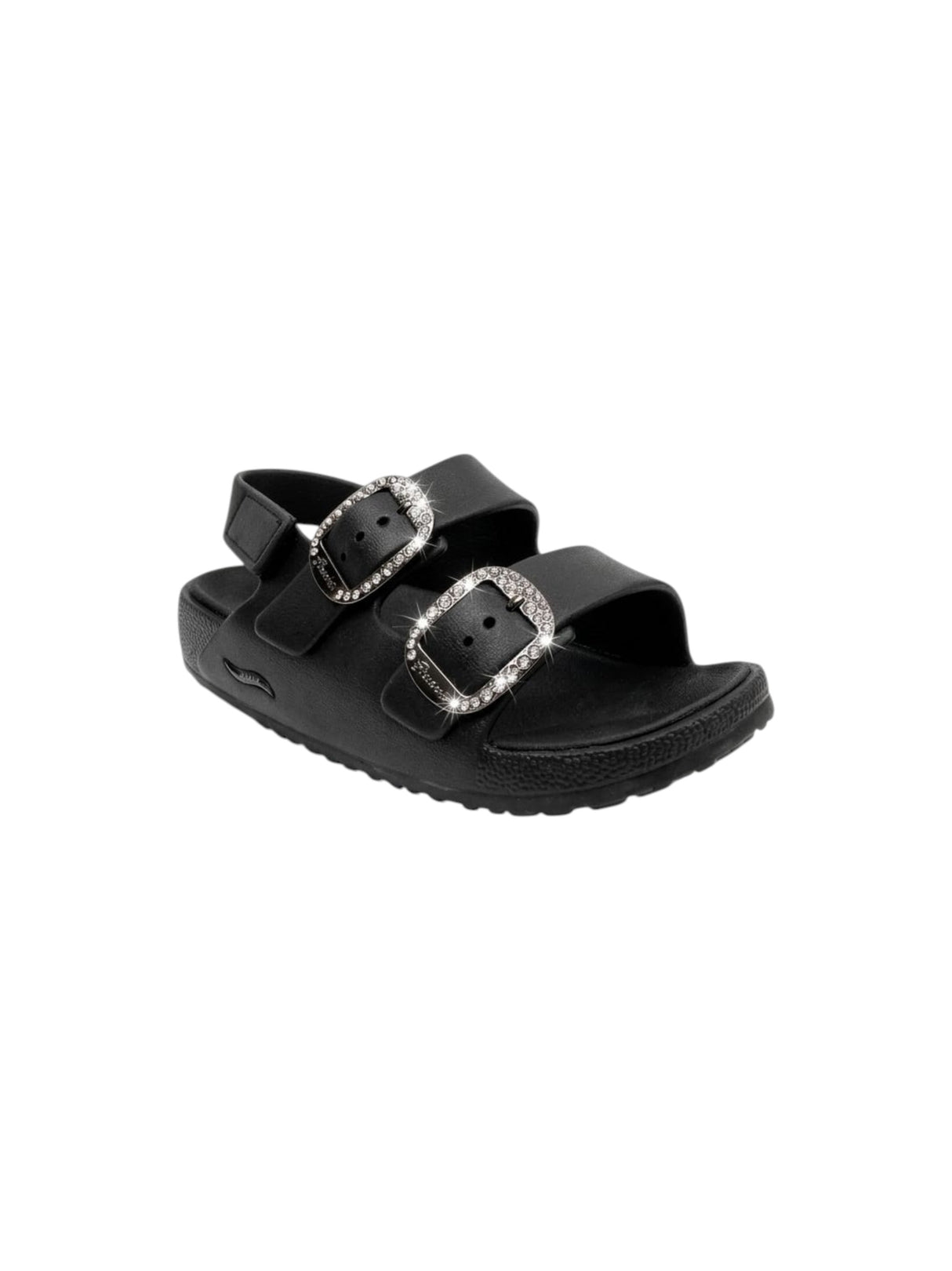 Image for Women's Ribbed Sandals,Black