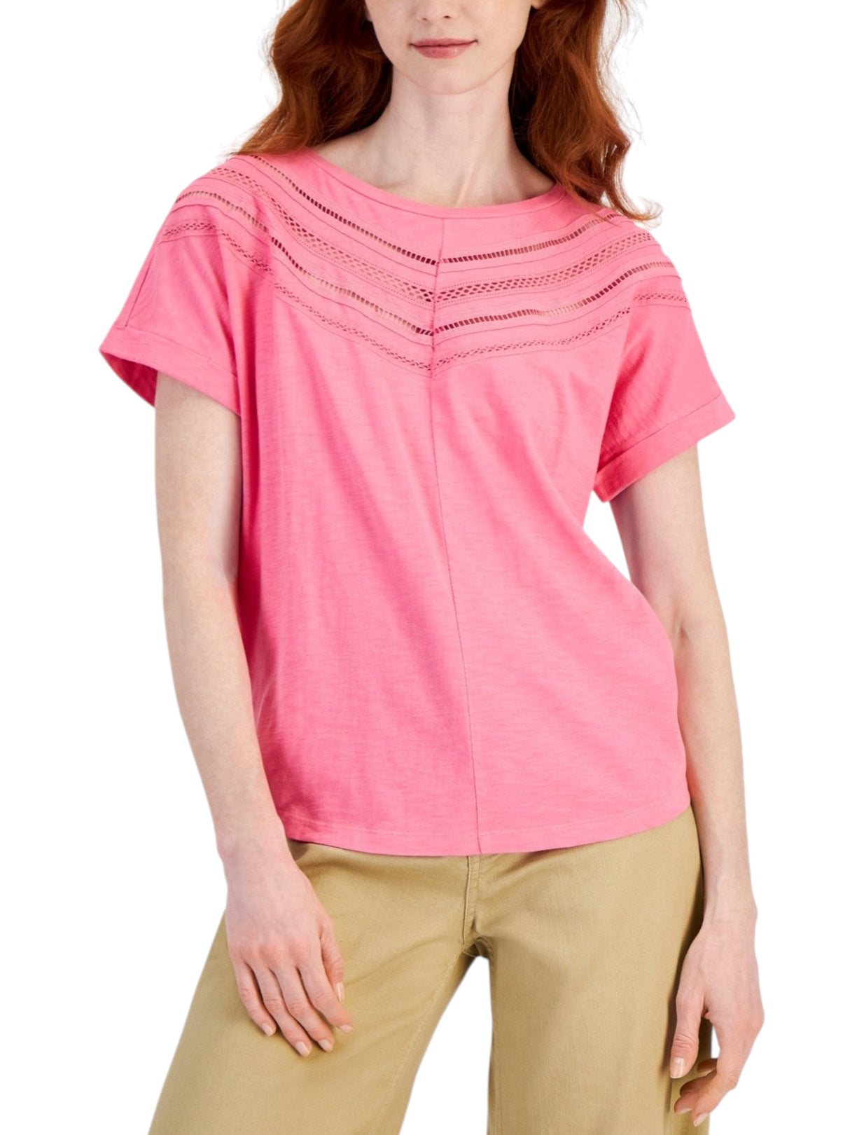 Image for Women's Plain Top,Pink