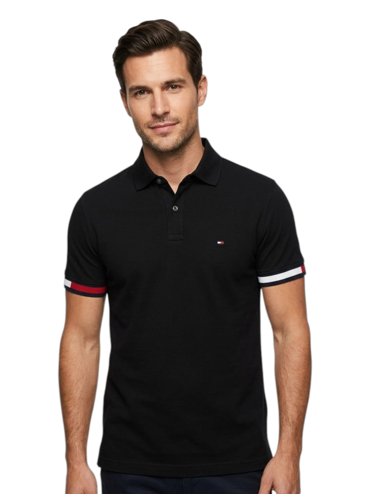 Image for Men's Textured Top,Black