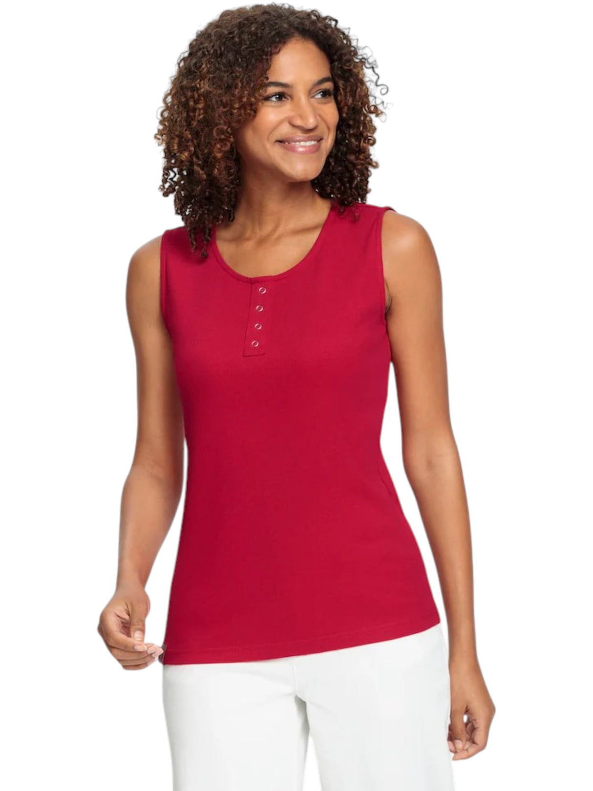 Image for Women's Plain Top,Red