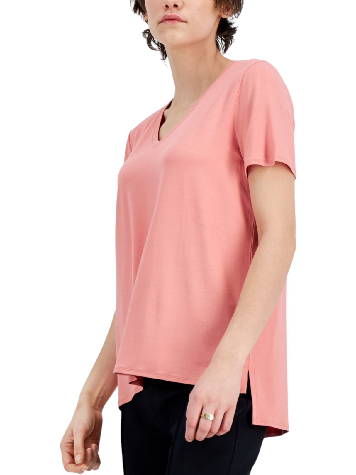 Image for Women's Plain Top,Dark Peach