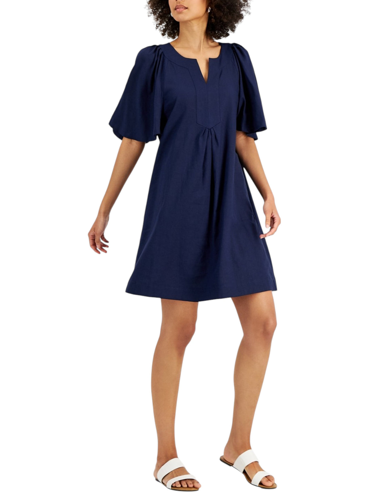 Image for Women's Plain Dress,Navy