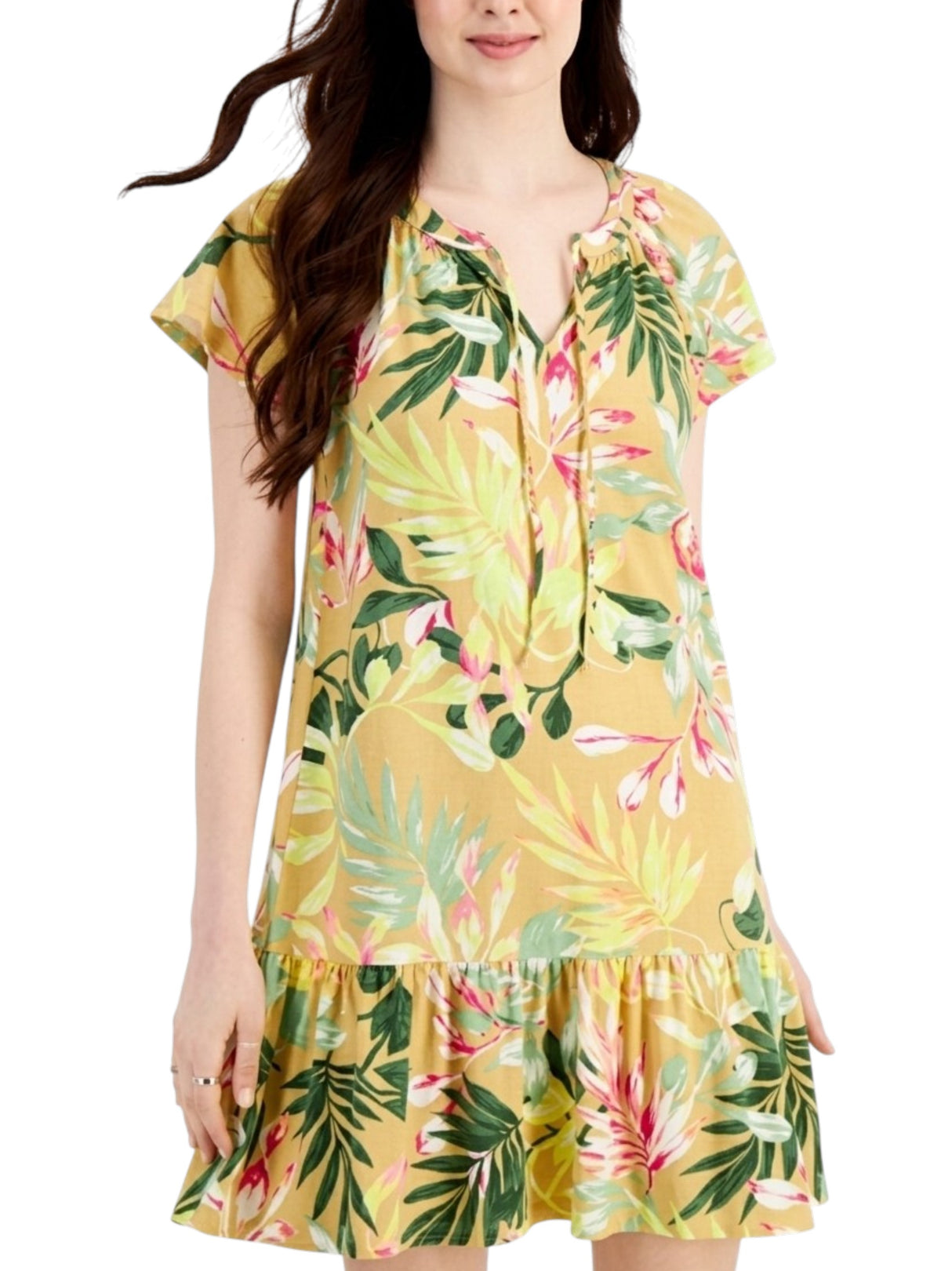 Image for Women's Printed Dress,Multi
