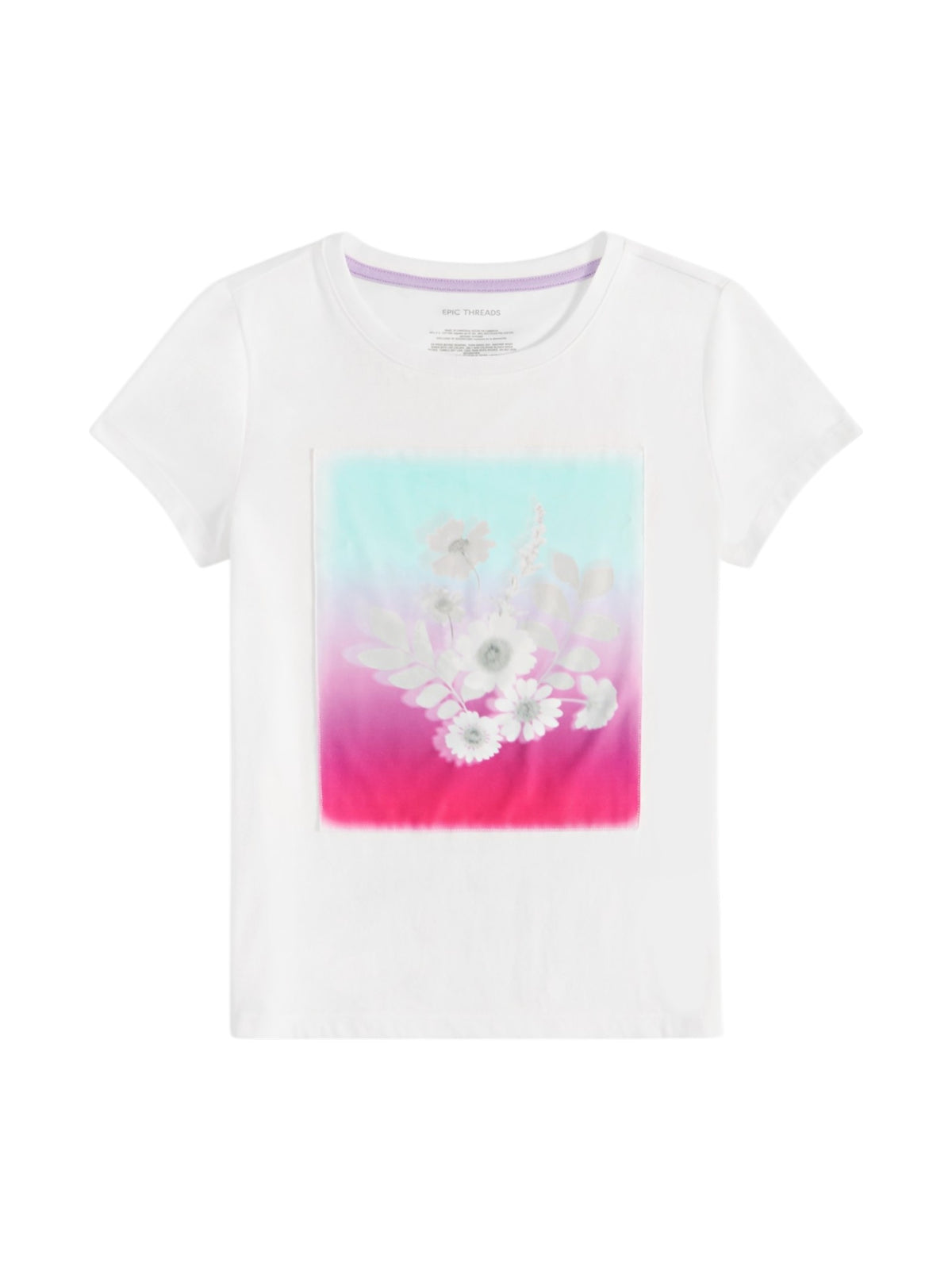 Image for Kids Girl's Printed Top,White