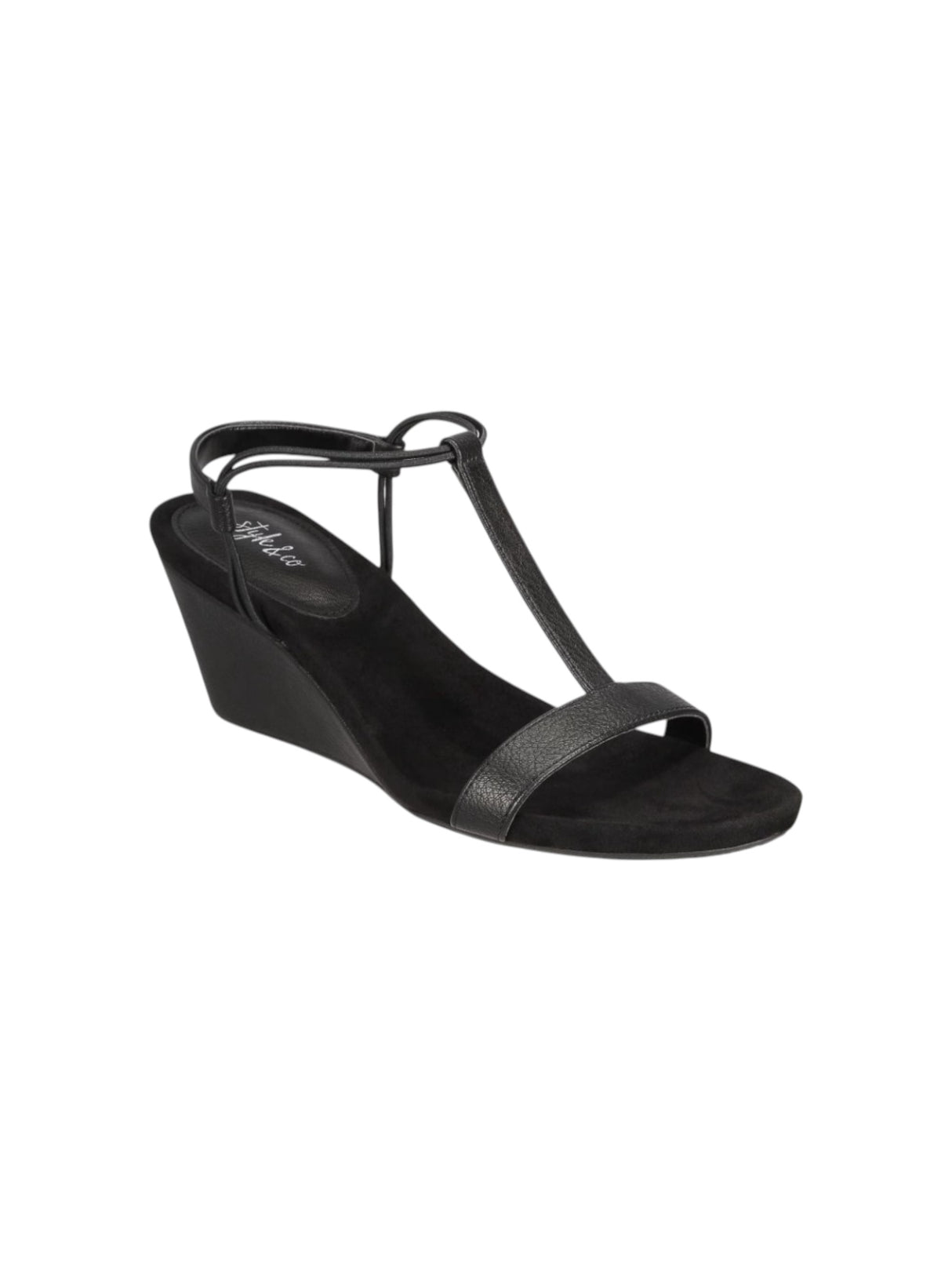 Image for Women's Ribbed Heeled Shoes,Black