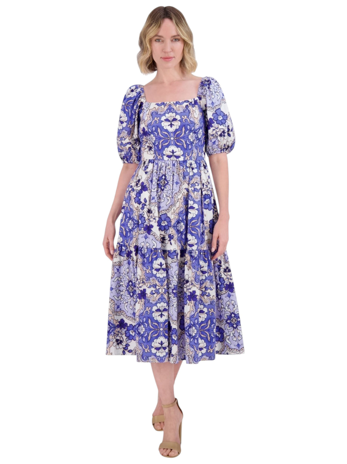 Image for Women's Printed Dress,Multi