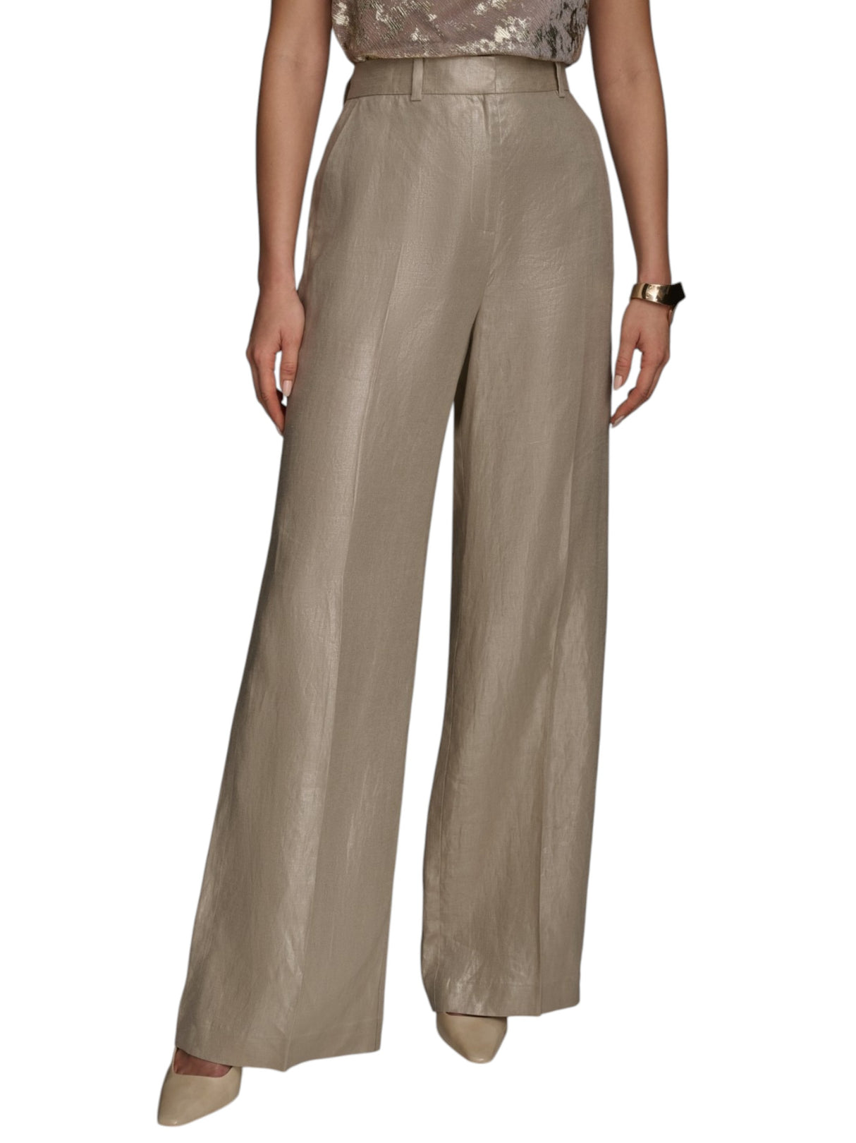 Image for Women's Shiny Pant,Beige